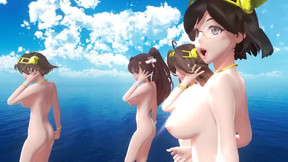?MMD?Kancolle 5P - Carry Me Off?1080p 60fps??R-18?