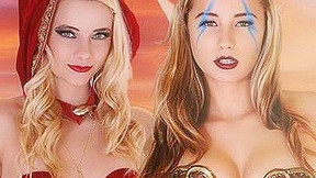 Amazing Xxx Video Cosplay Check , Check It - Carolina Sweets And Riley Star