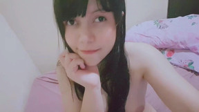 Super-Cute little teenager jerking indeed little taut cunny - Hana Lily