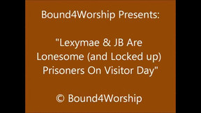 Lexymae Enjoys Jailhouse Foot Worship from JB - MP4