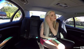 Cute Naomi Is Creampied In BMW 760Li Luxury Vehicle Backseat By Her Uber Driver