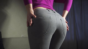 Worship My Phat Ass in Tight Denim Jeans 4K