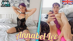 Annabel Lee In Waited Up All Night - Hot And Horny Short Haired Brunette Solo Masturbation