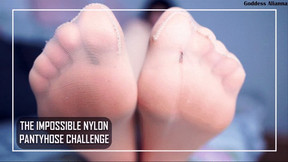 The Impossible Nylon Pantyhose Challenge
