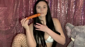 Slutty bunny hot sex her carrot