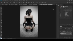 Photoshop actions tutorial for models